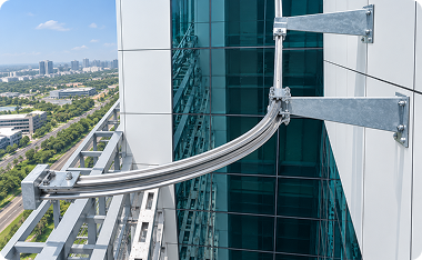 Roof-mounted monorail